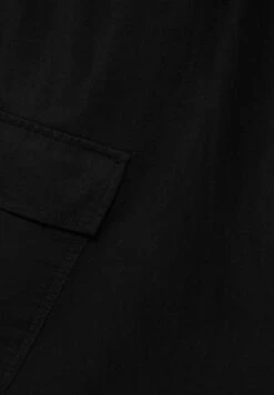 PULL & BEAR Rustic Bermuda- Shorts - Black -Pull & Bear e63774ced449458685648ffdebdbdee5