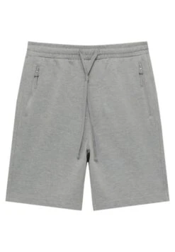 PULL & BEAR Bermuda Jogging - Shorts - Grey -Pull & Bear e7d616f8e8714309bacfb2bc4a6eb56d