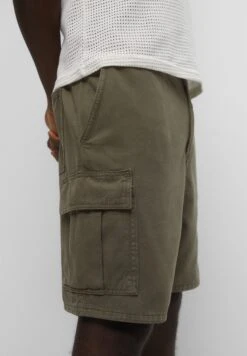 PULL & BEAR Basic-Cargo BermudaShortsKhaki Uomo Bermuda PUC22F0DJ-N11 -Pull & Bear e7e0a9b1b39147e0956ce2cb09aba367