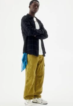 PULL & BEAR Long Sleeve Checked CamiciaBlack Uomo Camicie PUC22D0KG-Q11 -Pull & Bear e7e7ec94855147c7a9b858e63fdfd262