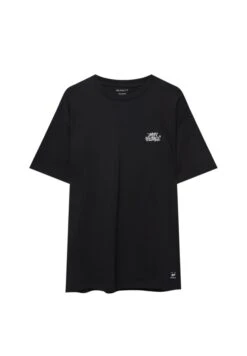 PULL & BEAR Stay United GraffitiT-Shirt Con StampaBlack Uomo T-shirt E Polo PUC22O1QF-Q11 -Pull & Bear e80c866765a94c989f4ca01d56f13158