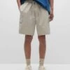 PULL & BEAR BermudaWith An Elastic WaistbandShortsBeige Uomo Bermuda PUC22F0BU-B11