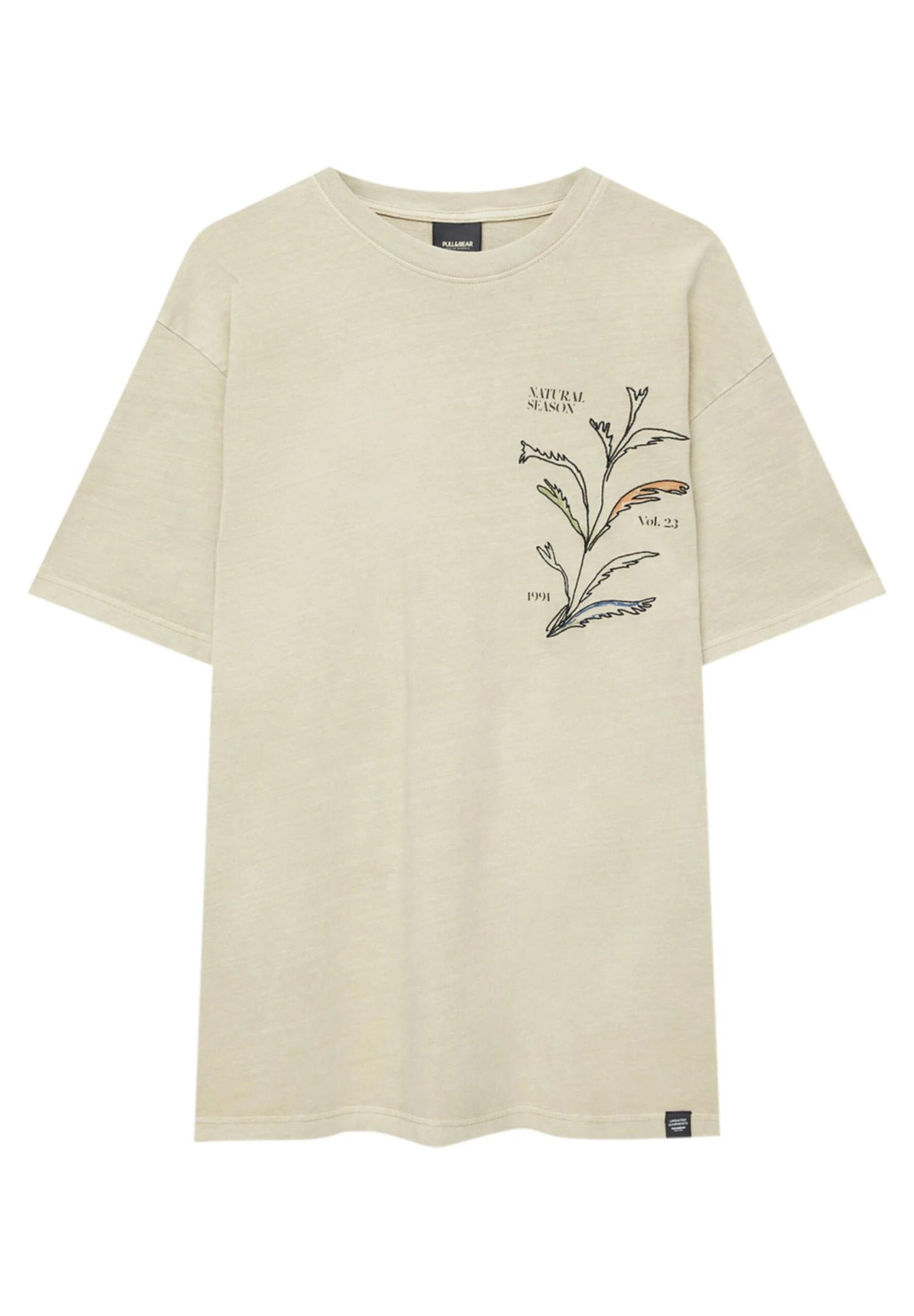 PULL & BEAR Short Sleeve T-Shirt Con StampaSand Uomo T-shirt E Polo PUC22O1OC-B11 6 PULL & BEAR Short Sleeve T-Shirt Con StampaSand Uomo T-shirt E Polo PUC22O1OC-B11 - immagine 6