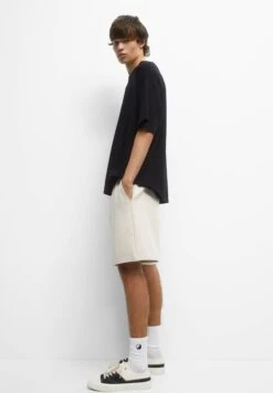 PULL & BEAR Bermuda JoggingShortsBeige Uomo Bermuda PUC22F0D3-B11 -Pull & Bear eba9dbdb48944d8c9aba759897b1e228