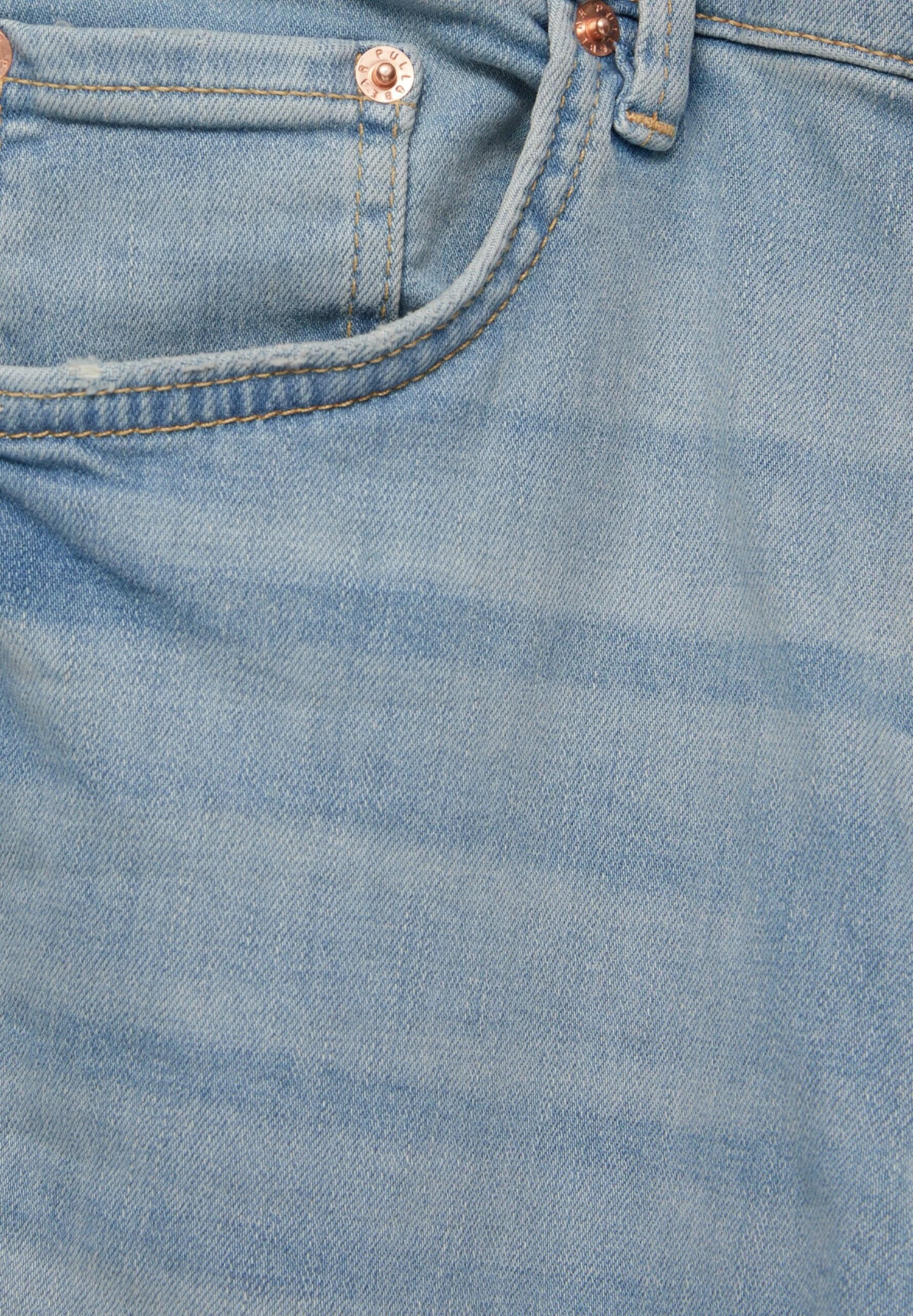 PULL & BEAR Ripped - Jeans Slim Fit - Light Blue 7 PULL & BEAR Ripped - Jeans Slim Fit - Light Blue - immagine 7