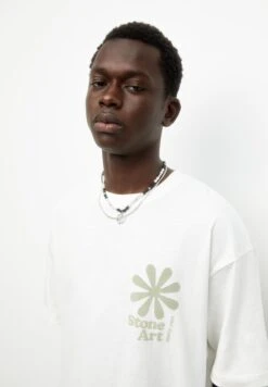 PULL & BEAR Short Sleeve With T-Shirt Con StampaWhite Uomo T-shirt E Polo PUC22O1OS-A11 -Pull & Bear ec9dddef1211431eab08e7a04d505e80