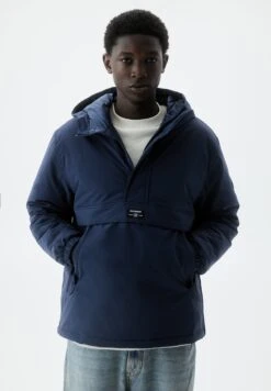 PULL & BEAR Pouch PocketGiacca Da Mezza StagioneDark Blue Uomo Giacche PUC22T0SO-K11