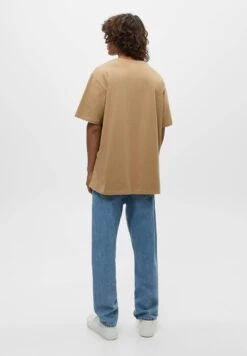 PULL & BEAR Join LifeT-Shirt BasicMottled Beige Uomo T-shirt E Polo PUC22O1DL-B11 -Pull & Bear ed985fb495ce4b439a1af73231dc4d9c