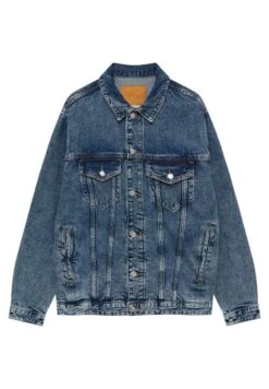 PULL & BEAR With Seam DetailGiacca Di JeansBlue Denim Uomo Giacche PUC22T0ON-K11 -Pull & Bear ee3fd156eaeb4a7f8e51a8b2c859b1f9