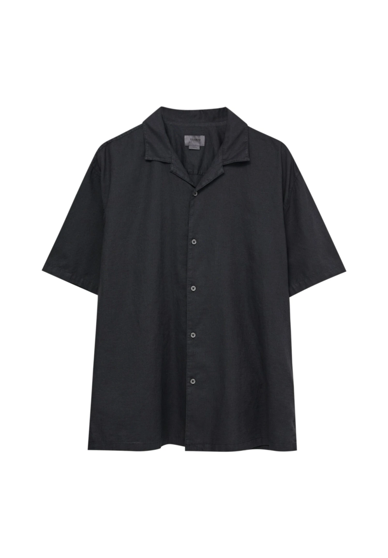 PULL & BEAR Basic Short SleeveCamiciaBlack Uomo Camicie PUC22D0JR-Q11 6 PULL & BEAR Basic Short SleeveCamiciaBlack Uomo Camicie PUC22D0JR-Q11 - immagine 6