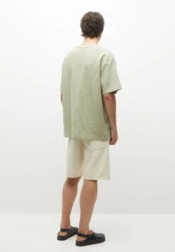 PULL & BEAR Ottoman T-Shirt BasicGreen Uomo T-shirt E Polo PUC22O1LL-M11 -Pull & Bear f07056a7600b4b8da4f8a61d7c9de41e