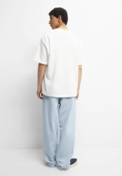 PULL & BEAR PlushT-Shirt BasicWhite Uomo T-shirt E Polo PUC22O1NX-A11 -Pull & Bear f2c43c5510fc4da89015cec298dd9802