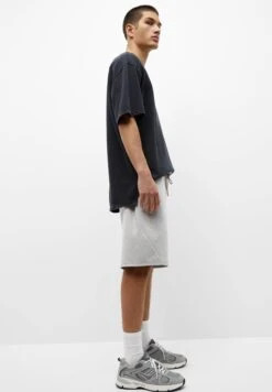 PULL & BEAR With Zips - Shorts - Light Grey -Pull & Bear f3093f07484545ea830532ba7b95b121