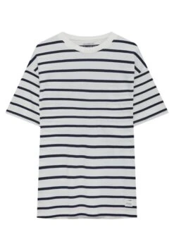 PULL & BEAR Garment-Dyed StripedT-Shirt Con StampaDark Blue Uomo T-shirt E Polo PUC22O1KN-K12 12 PULL & BEAR Garment-Dyed StripedT-Shirt Con StampaDark Blue Uomo T-shirt E Polo PUC22O1KN-K12 -Pull & Bear f318bf4ff6f546f6bd40742b5f66e18d