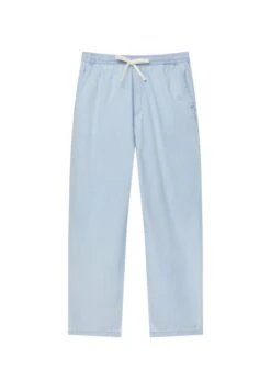 PULL & BEAR Basic Jogger- Jeans Baggy - Light Blue Denim -Pull & Bear f401d8e18b744c4b858c55184bd8876d