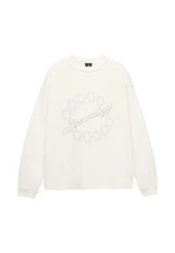 PULL & BEAR BOXY FIT - Felpa - White -Pull & Bear f488d7b9ed894e779ae354ef67a8a6ea