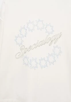 PULL & BEAR BOXY FIT - Felpa - White -Pull & Bear f6dc16e66490403bb155f8c760edff58