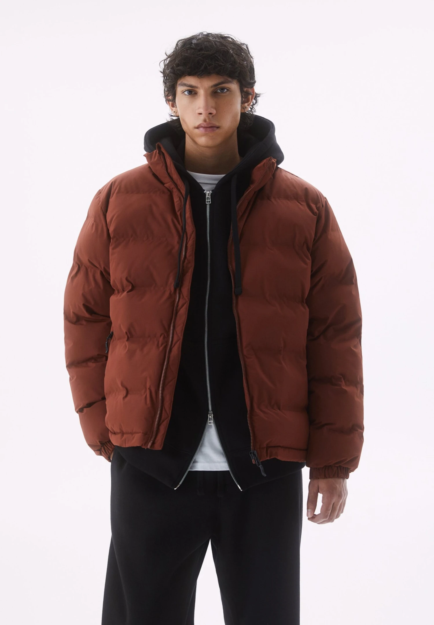 PULL & BEAR Basic Coloured-Puffer Giacca InvernaleCopper Uomo Giacche PUC22T0T6-G11 1 PULL & BEAR Basic Coloured-Puffer Giacca InvernaleCopper Uomo Giacche PUC22T0T6-G11