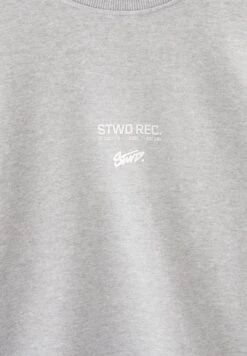 PULL & BEAR Lettering - Felpa - Dark Grey -Pull & Bear f89949d7063e450cab97efff6737b3b8