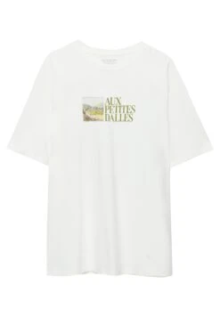 PULL & BEAR Claude Monet T-Shirt Con StampaWhite Uomo T-shirt E Polo PUC22O1PN-A11 -Pull & Bear face2ecff30048b9b634e2afd74b8680