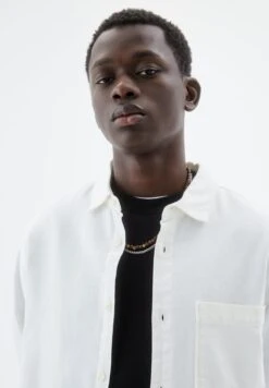 PULL & BEAR Long Sleeve - Camicia Elegante - White -Pull & Bear fd3429d5f8644c0c9c09b7d338a087db