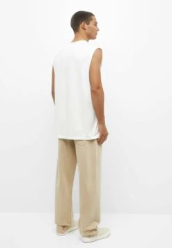 PULL & BEAR Wide Leg- Jeans Baggy - Ochre -Pull & Bear fd79e8aa478f4adf940e0a5122e8a896