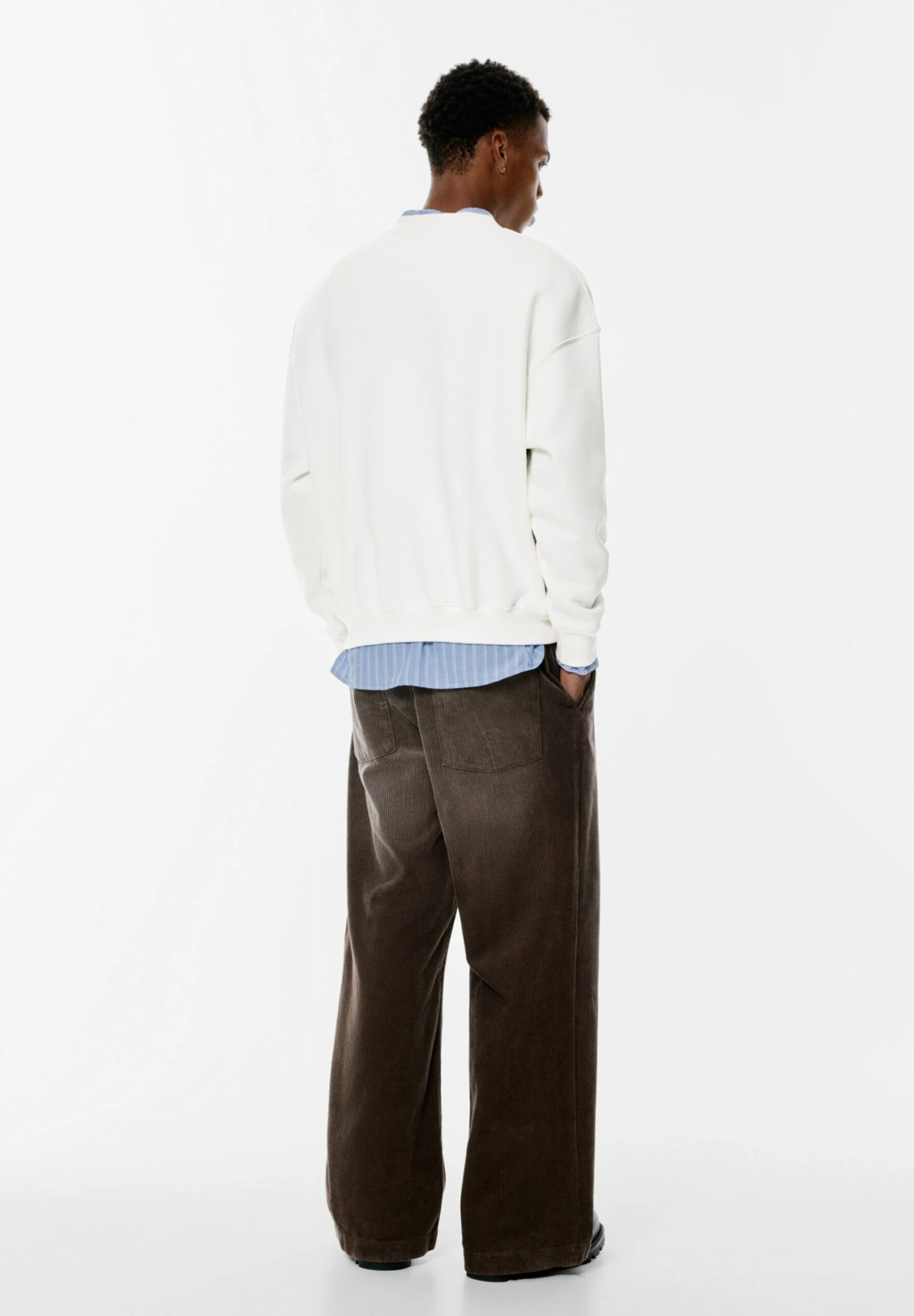 PULL & BEAR SLOGAN - Felpa - White 4 PULL & BEAR SLOGAN - Felpa - White - immagine 4