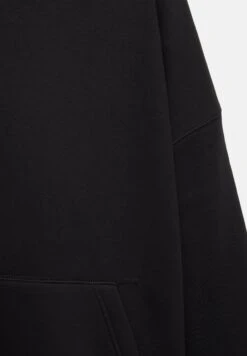 PULL & BEAR BOXY FIT - Felpa Con Cappuccio - Black -Pull & Bear fe1d5742fa2e4ae1854a60468cd7c2d4