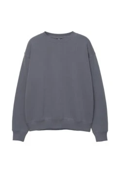 PULL & BEAR ROUND NECK - Felpa - Dark Blue -Pull & Bear ffeeecb29f714beea988684cc0cfa810